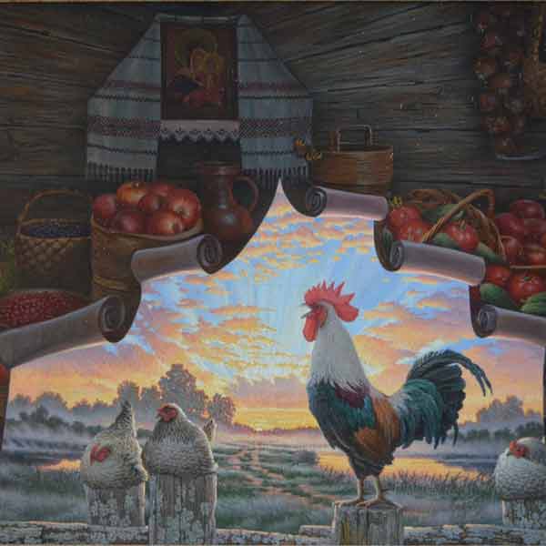 «Сбор урожая» Тематическая картина 